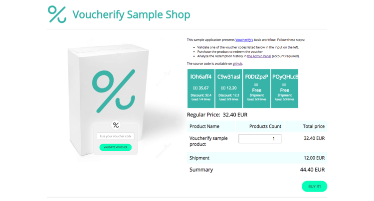  Voucherify Sample Shop 