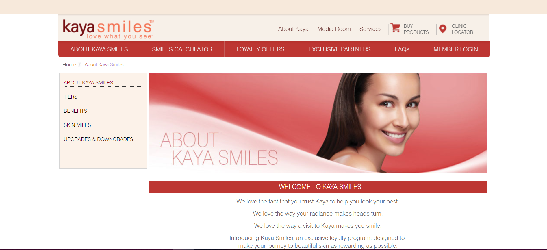  برنامه Kaya Smiles Rewards 1 