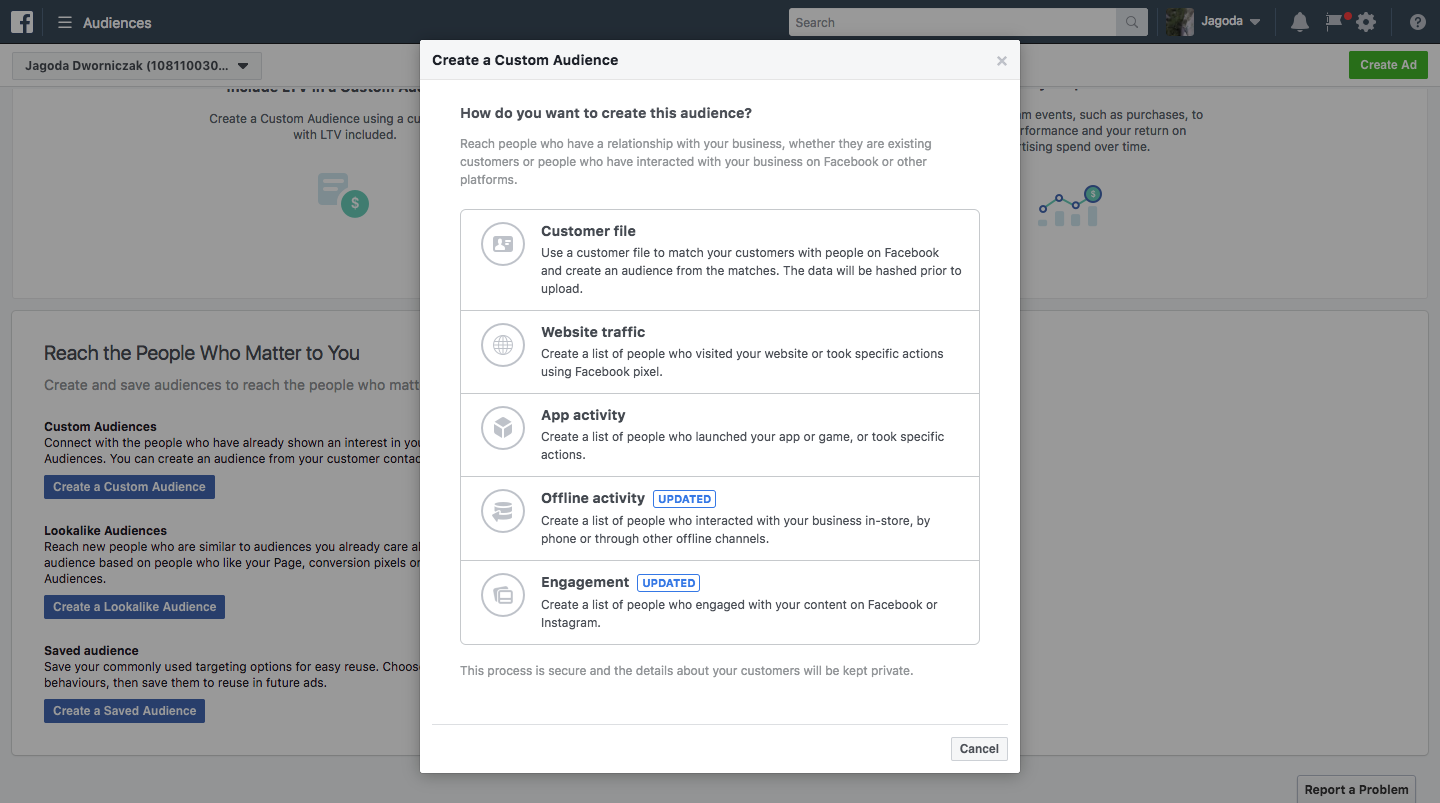  هدفگذاری رسانه های اجتماعی 