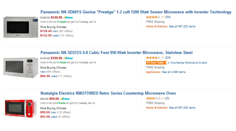  مایکروویو Decoy Effect [19659011] دلیل مهم دیگر برای جذابیت گزینه Compromise این است که قابل توجیه تر است. مردم وقتی احساس می کنند دلیل مناسبی برای انتخاب آن دارند ، راحت تر گزینه را انتخاب می کنند ، و توازن در معامله ها عقلانی آسان و رضایت بخش است (به این مقاله 1989 مراجعه کنید ، همچنین توسط Itamar Simonson). با توجه به این نکته ، اثبات کمی اجتماعی که توسط آن پرچم "شماره 1 بهترین فروشنده" ارائه شده است فقط می تواند در تقویت اثر سازش موثر باشد. به همین ترتیب ، هر چیزی که دلایل خوبی برای توجیه خرید مشتری داشته باشد ، راهی عالی برای ارتقاء آن انتخاب است. </p>
<p> طبق مقاله 2003 توسط راوی دار و ایتام سیمونسون ، یک محدودیت مهم وجود دارد که به اثربخشی آن لطمه می زند. Compromise Effect: گزینه ای برای دور شدن. مشتریان گزینه Compromise را انتخاب می کنند زیرا می بینند که این راهی به عنوان راهی برای ساده تر کردن انتخاب خود است ، اما <em> انتخاب نکردن </em> چیزی نیز راهی برای ساده سازی انتخاب است. بنابراین ، سازش هنگامی کار می کند که مشتریان متعهد به خرید <em> چیزی باشند </em>. اگر آنها آزادانه از راه دور شوند ، تأثیر آن بسیار ضعیف تر است. </p>
<p> اگرچه این ممکن است انواع محصولاتی را که از مجموعه انتخاب های سازش بهره مند هستند ، محدود کند ، ممکن است نشان دهد که چگونه یک مارک ممکن است بخواهد موقعیت خود را اعلام کند. اگر مشتریان شما متعهد به خرید نوع محصول شما هستند ، اما </em> نه </em> متعهد به خرید آن از <em> شما </em> باشید ، اثر Compromise پیشنهاد می کند که شما باید برند خود را به عنوان یک میانه بین کشور قرار دهید. رقبای شما برای جذب بیشترین مشتری. </p>
<h3><strong> مدیریت مجموعه انتخاب شما – پایه و اساس اثر Decoy </strong></h3>
<p> Decoy و Compromise Effects اهمیت توجه به همه گزینه هایی را که در مقابل مشتریان خود قرار می دهید برجسته می کند. از یک طرف ، این بدان معناست که شما باید در نظر بگیرید که مشتریان چگونه می توانند مبادلات تجاری بین محصولات شما ایجاد کنند ، و اینکه آیا ممکن است قبلاً مواردی را داشته باشید که به عنوان دلخواه کار می کنند یا گزینه های سازش. از سوی دیگر ، این نشان می دهد که شما </em> </em> مزاحمت یا سازش ندارید ، ممکن است بخواهید برخی از آنها را ایجاد کنید. </p>
<p> آشفتگی ها احتمالاً ساده تر هستند ، زیرا شما فقط نیاز به ارائه یک نوع کمتر مطلوب را دارید. از یک محصول موجود یا تبلیغات. برخلاف مثال آیفون 5 x ، نیازی نیست دقیقاً مشابه محصول مورد نظر شما باشد ، مگر با یک کاستی ، اما باید سریعاً آشکار شود که باید مستقیماً قابل مقایسه باشد. همچنین بخاطر بسپار که عملکرد اصلی دکواس فقط زیبایی محصول شما نیست بلکه توجه آن را جلب می کند. بنابراین یک ویژگی را کنار بگذارید ، قیمت را بالا ببرید ، یا در غیر این صورت آن را کمی جذاب تر کنید ، و شما یک طعمه را بخورید! </p>
<p> ایجاد گزینه Compromise نیاز به مشخص کردن کالای مورد نظر شما برای خرید مشتریان دارد و سپس ساختن آن به صورت متعادل. از بین سایر پیشنهادات خود به یاد داشته باشید که هر دو درایور اصلی را در پشت اثر Compromise بازی کنید: محصول خود را به یک انتخاب آسان تبدیل کنید و آن را به یک انتخاب قابل توجیه تبدیل کنید. هر چه محصول هدف شما آسان تر و قابل توجیه تر باشد در مقایسه با پیشنهادهای پیرامون آن ، شانس انتخاب آن بیشتر خواهد شد! </p>
<figure style=