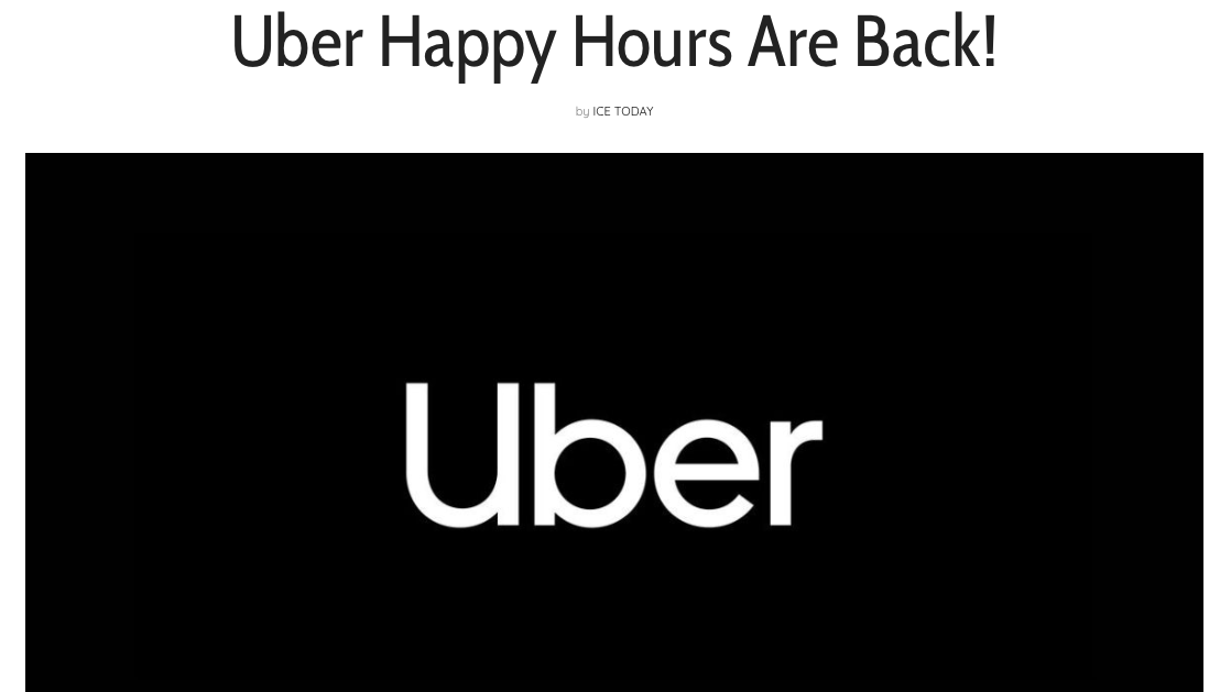  ساعتهای مبارک Uber 