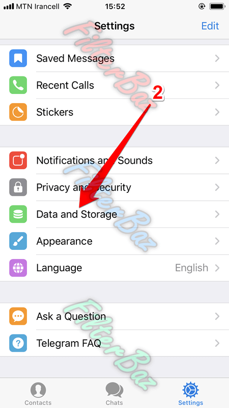 پروکسی تلگرام آی او اس