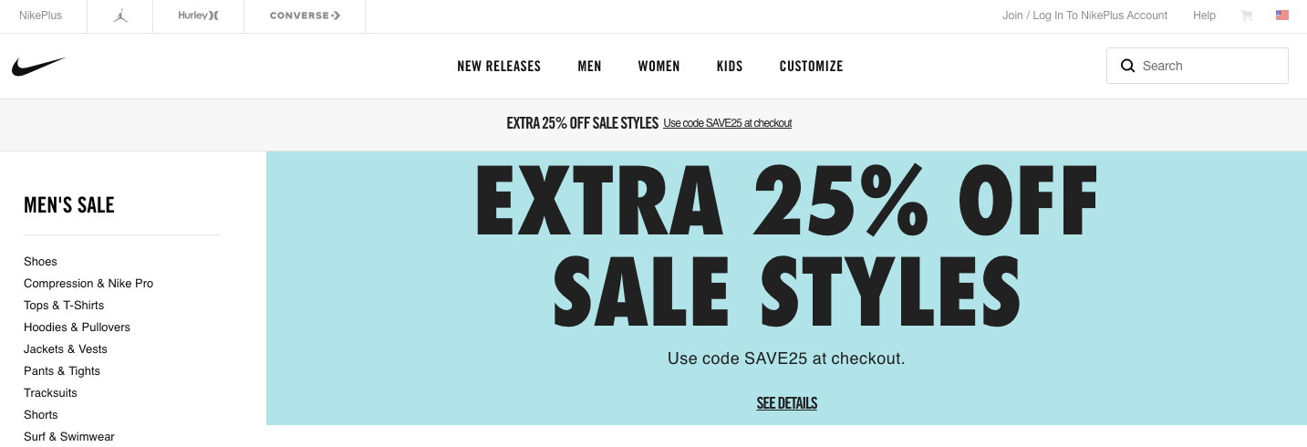  استراتژی تخفیف Nike D2C 