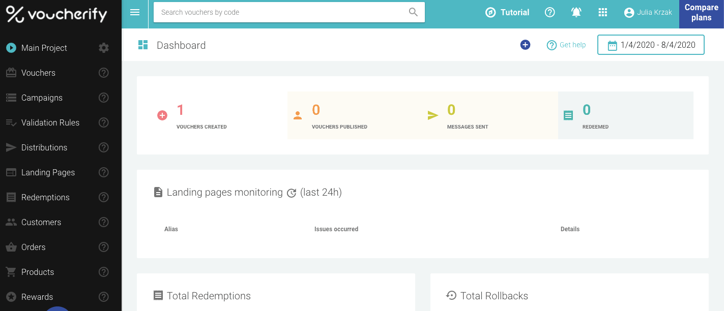  ایجاد کمپین کارتهای هدیه 