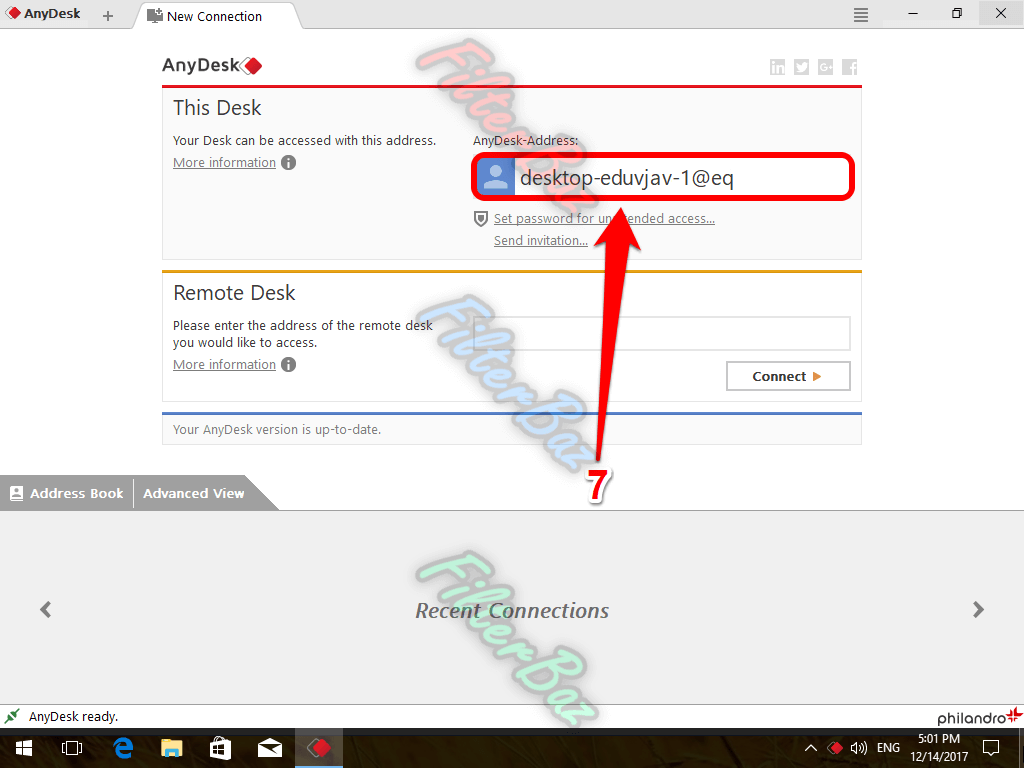 آموزش نصب AnyDesk